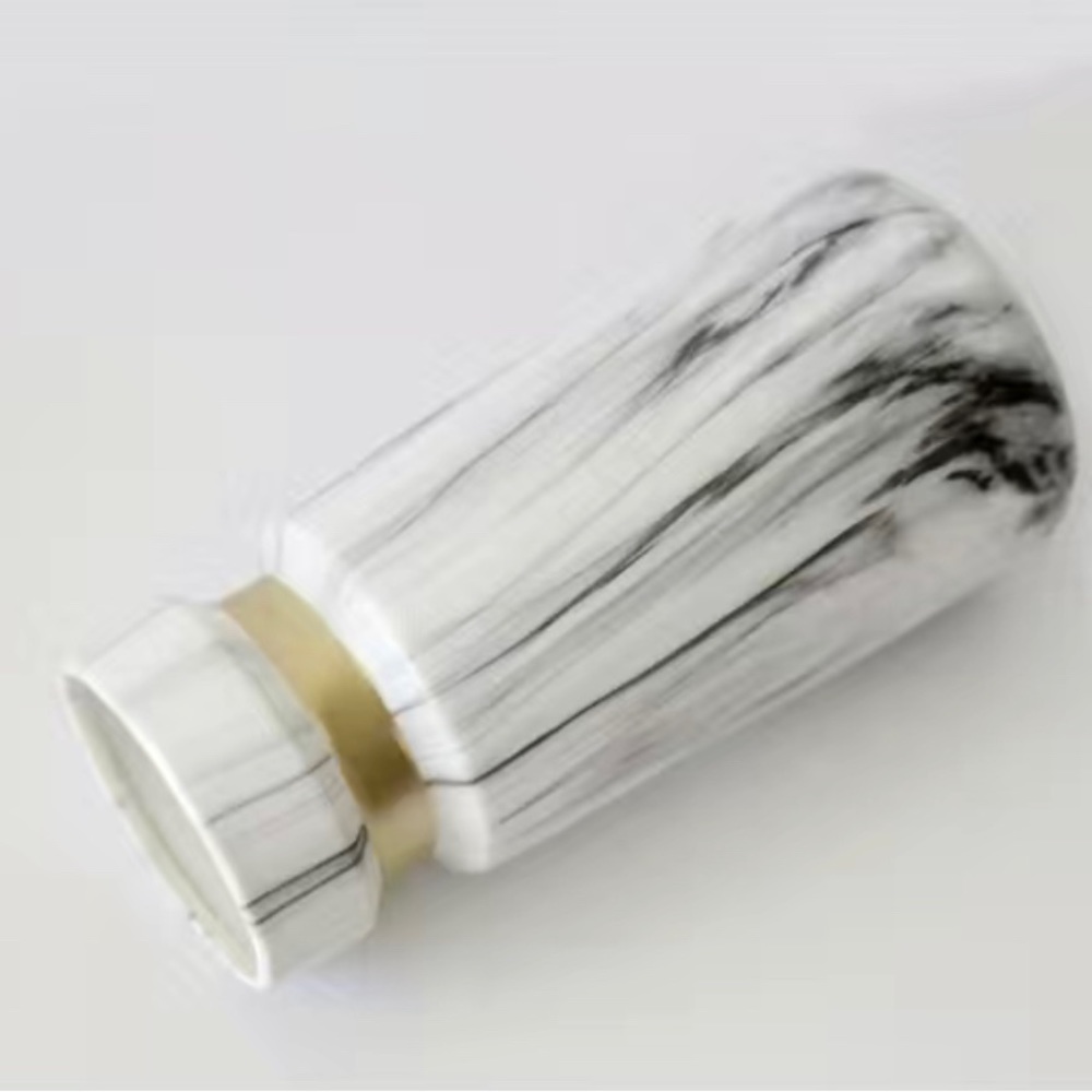 Marble Texture Ceramic Vase - Decor - Picture 5 of 10